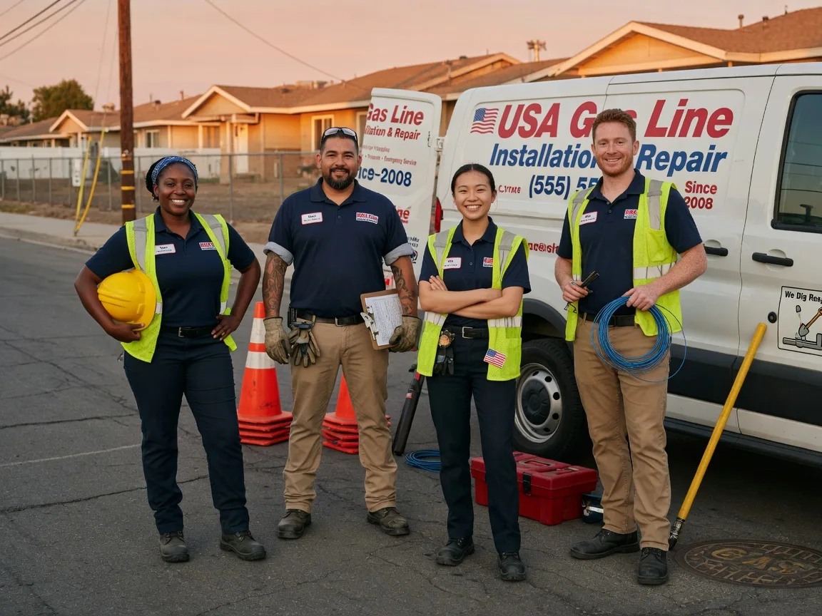 Gas Line Installation company in Williamsfield, OH